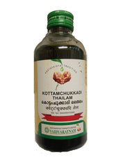Vaidyaratnam Kottamchukkadi Thailam 200 ml