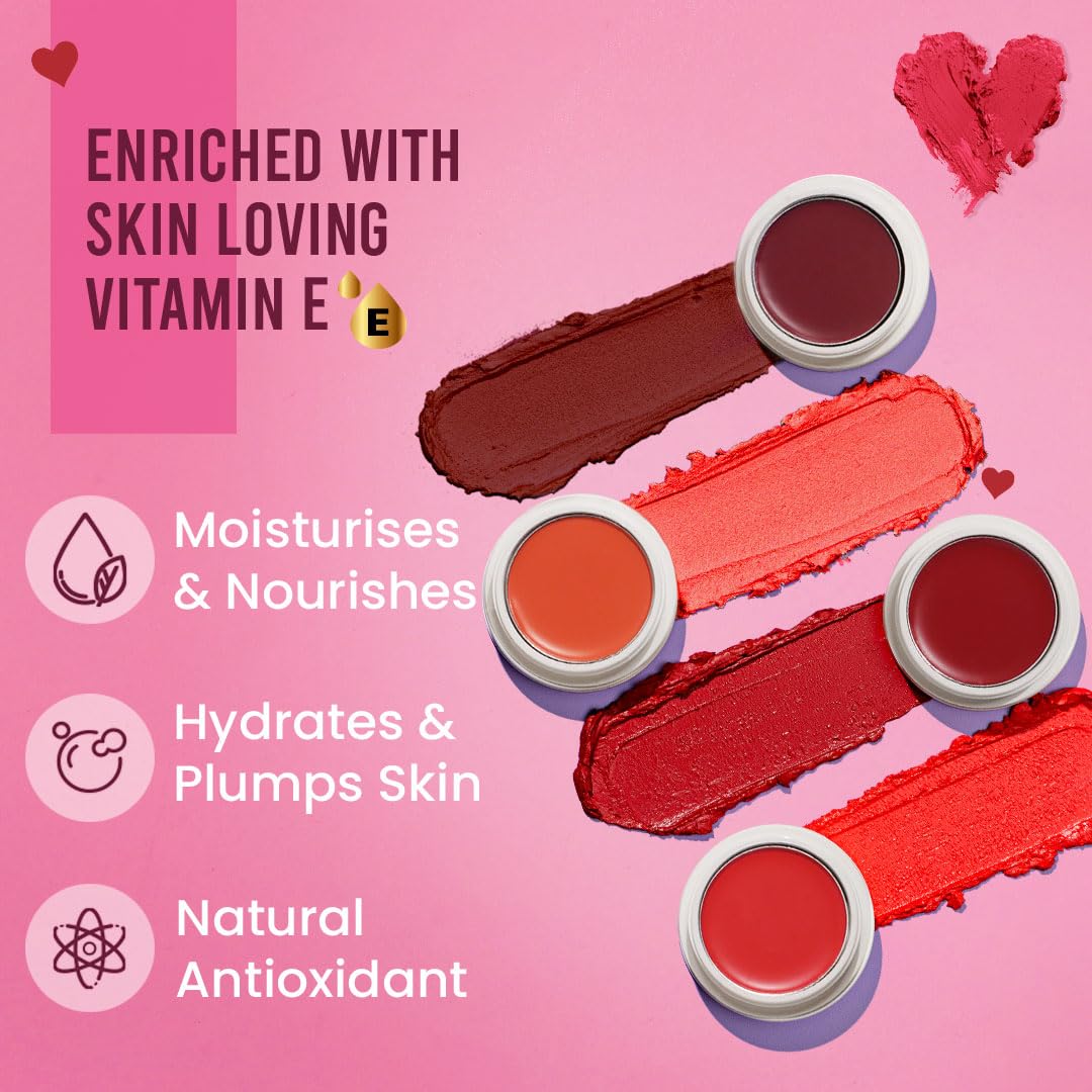 INSIGHT Blusher | Blendable Formula | Natural Dewy Finish | Creamy Matte Texture | Multiuse | Highly Pigmented |Infused With Vitamin E| Watermelon Popsicle-3.5g (Pack of 2)