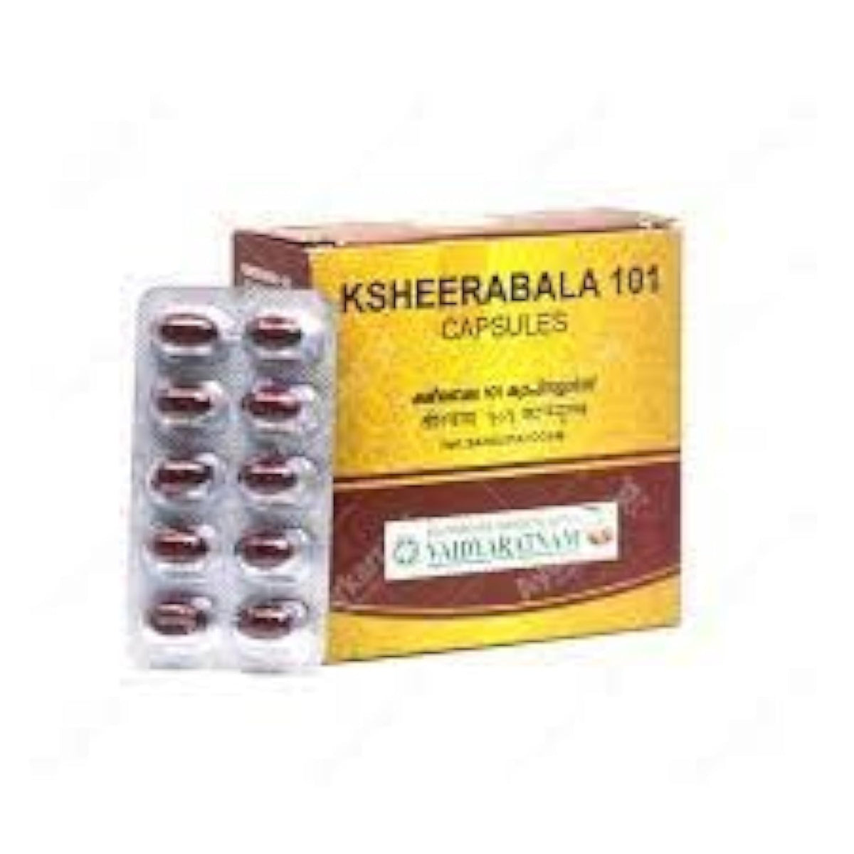 Vaidyaratnam Ksheerabala 101 Soft Gel Capsule 100 tab