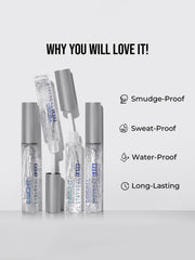 INSIGHT Stay Real Lash Mascara - Transparent | Clear Gel Formula| Natural Look | Sweatproof | For Brows and Eyelashes for Every day Use -10 g