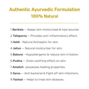 Mother Sparsh After Bite Turmeric Balm for Rashes And Mosquito Bites, 100% Ayurvedic, Gentle Skin Roll-On Formula, 25gm (Pack of 4)