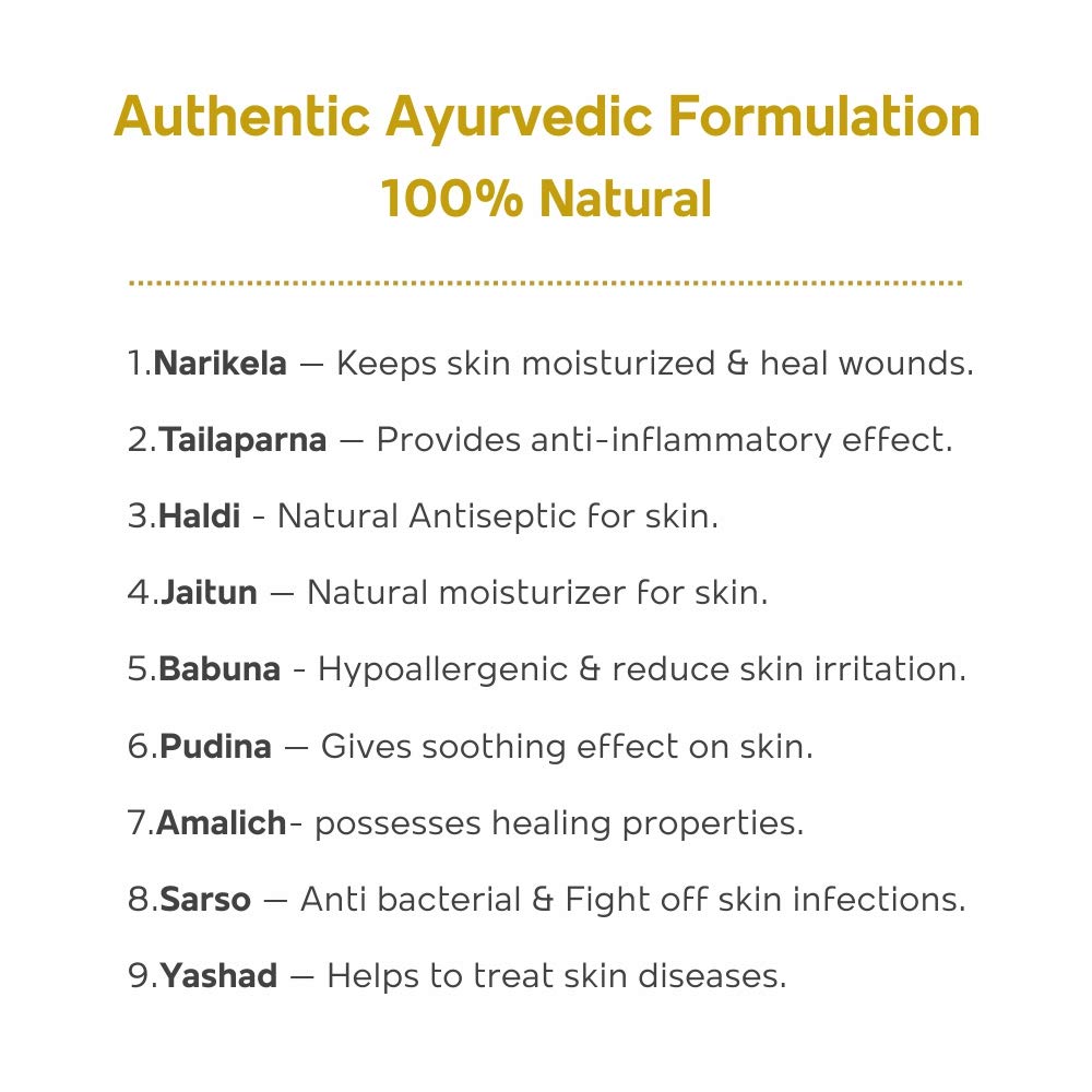 Mother Sparsh After Bite Turmeric Balm for Rashes And Mosquito Bites, 100% Ayurvedic, Gentle Skin Roll-On Formula, 25gm (Pack of 7)