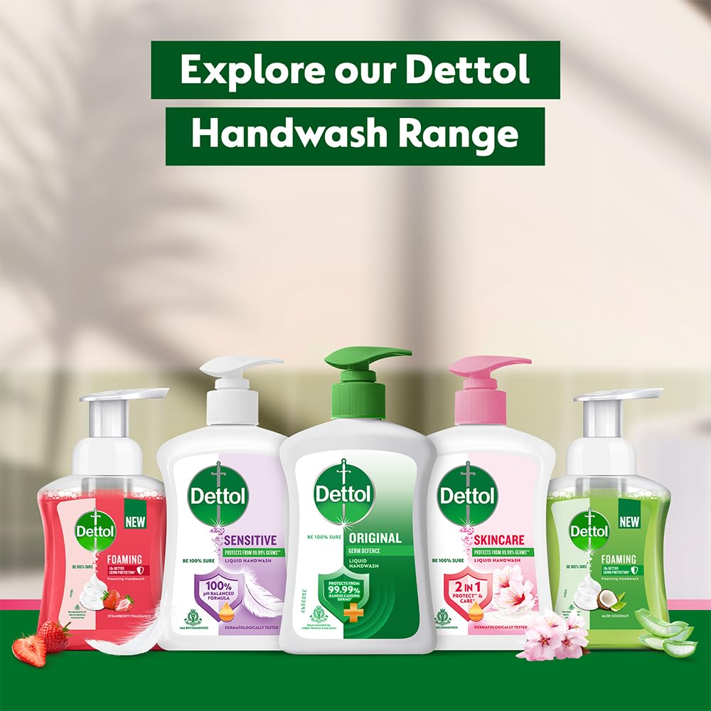 Dettol Liquid Handwash Pump - Skincare Moisturizing Hand Wash