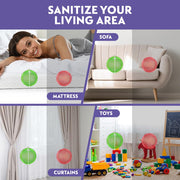 Dettol Multi-Surface Disinfectant Sanitizer Spray Bottle | 24 hours protection| Germ Kill on Hard and Soft Surfaces (Orchard Bloom, 225ml) (Pack of 3)