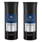 Yardley London Elegance Deodorant for Men, 150 ml (Pack of 2)