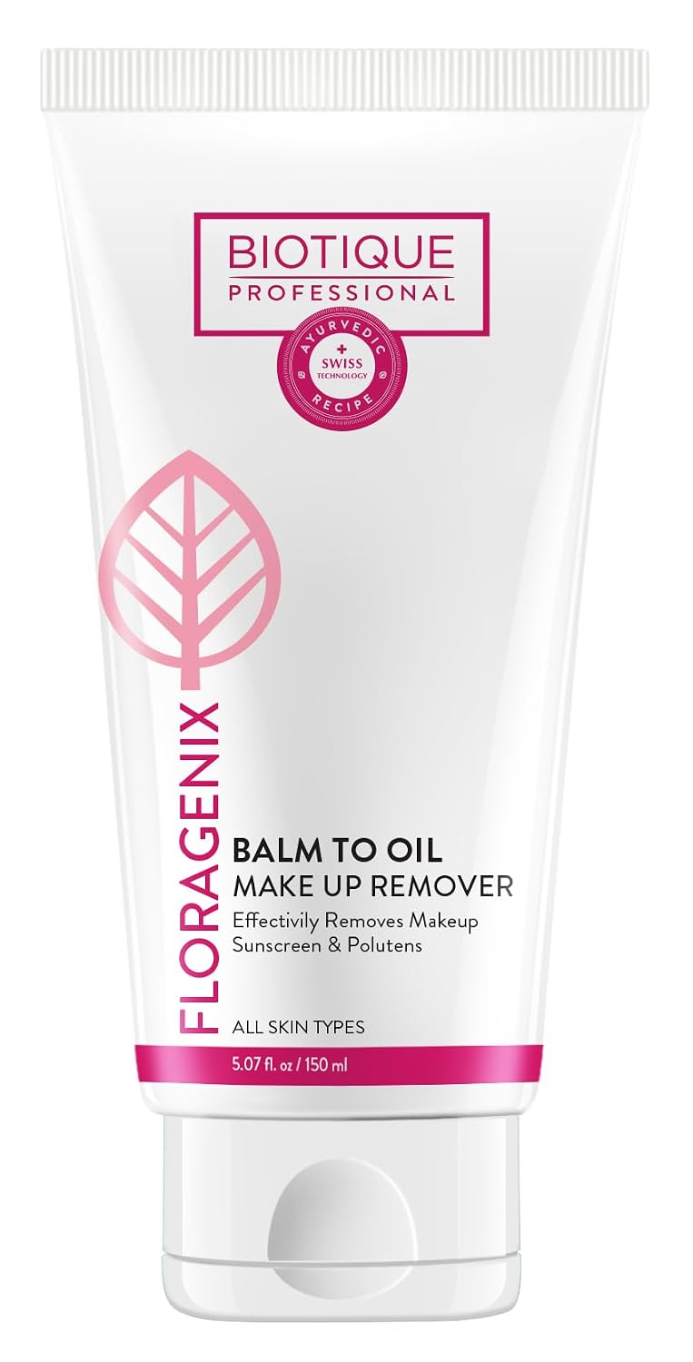 Biotique Professional Floragenix Balm to Oil Makeup Remover 150ml