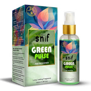 The Old Natural Snif Green Pulse & Bloom Burst Air Freshener Spray – 200ml | Uplifting Floral Aroma, Natural Air Freshener for Home, Office & Car Pack of 2 - Combo