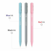 Hauser XO Ball Pen Set, 20 Pens in Storage Jar, Blue Black Red Assorted