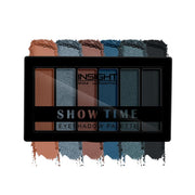 INSIGHT Show Time 6 Color Eyeshadow Palette | Matte Finish | Begginer Friendly | Easily Blendable | Day to Night Look - (Moonlight) 15 g