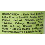 Baidyanath Asli Ayurved Lohasav - 220ml | Ayurvedic Formulation | Helps Manage Anaemia and Loss of Appetite | Supports Spleen, Liver and Digestive Health
