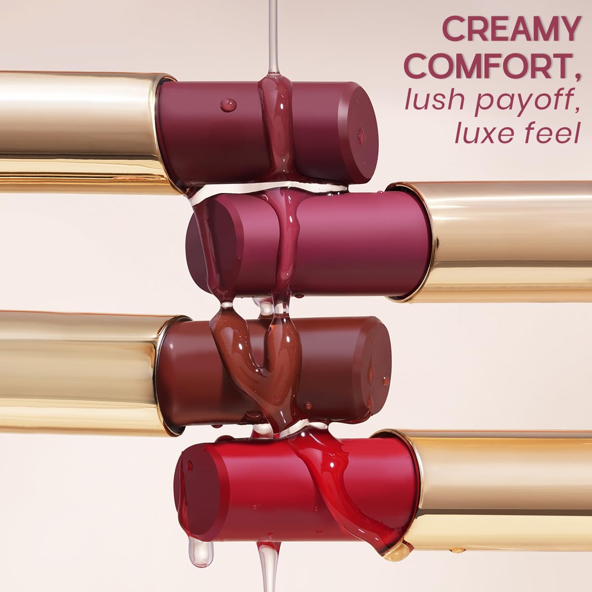 INSIGHT Cosmetics Crème Comfort Lipstick – High-Shine Gloss Finish| Hydrating | Deeply Nourishing | Butter Glide | Plumping Effect | Lightweight Feel & Radiant Lip Color (Private Affair) – 3.4 g