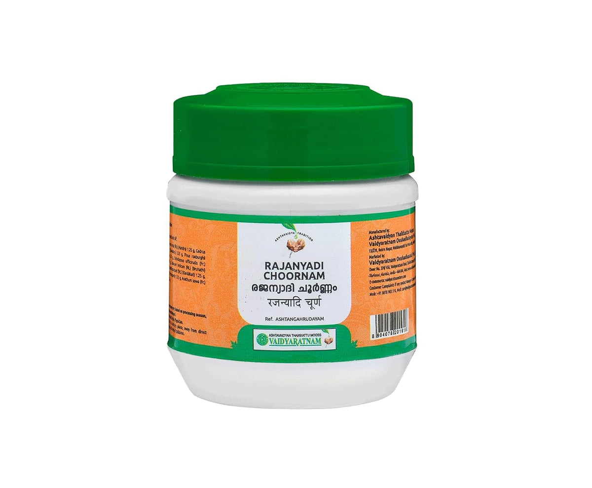 Vaidyaratnam Rajanyadi Choornam (50g)