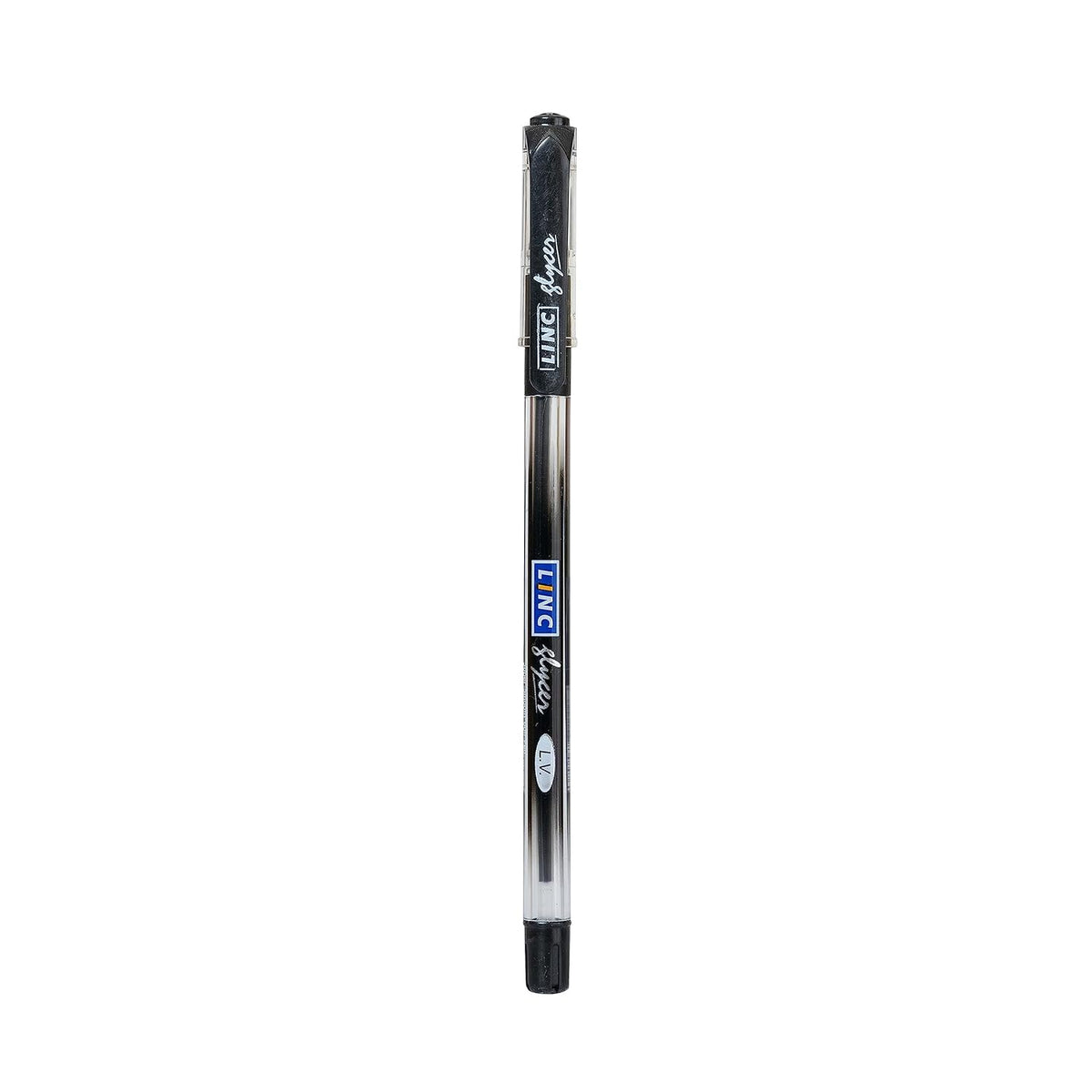 Linc 0.6 mm Glycer Smooth Ball Pen | Black Ink | Set of 10