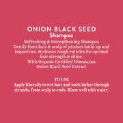 Biotique Onion Black Seed Shampoo For Fresh, Strong and Shining Hair, 300 ml | Hair Fall Control, Hair Strengthening | Paraben Free, Natural Botanical Extracts