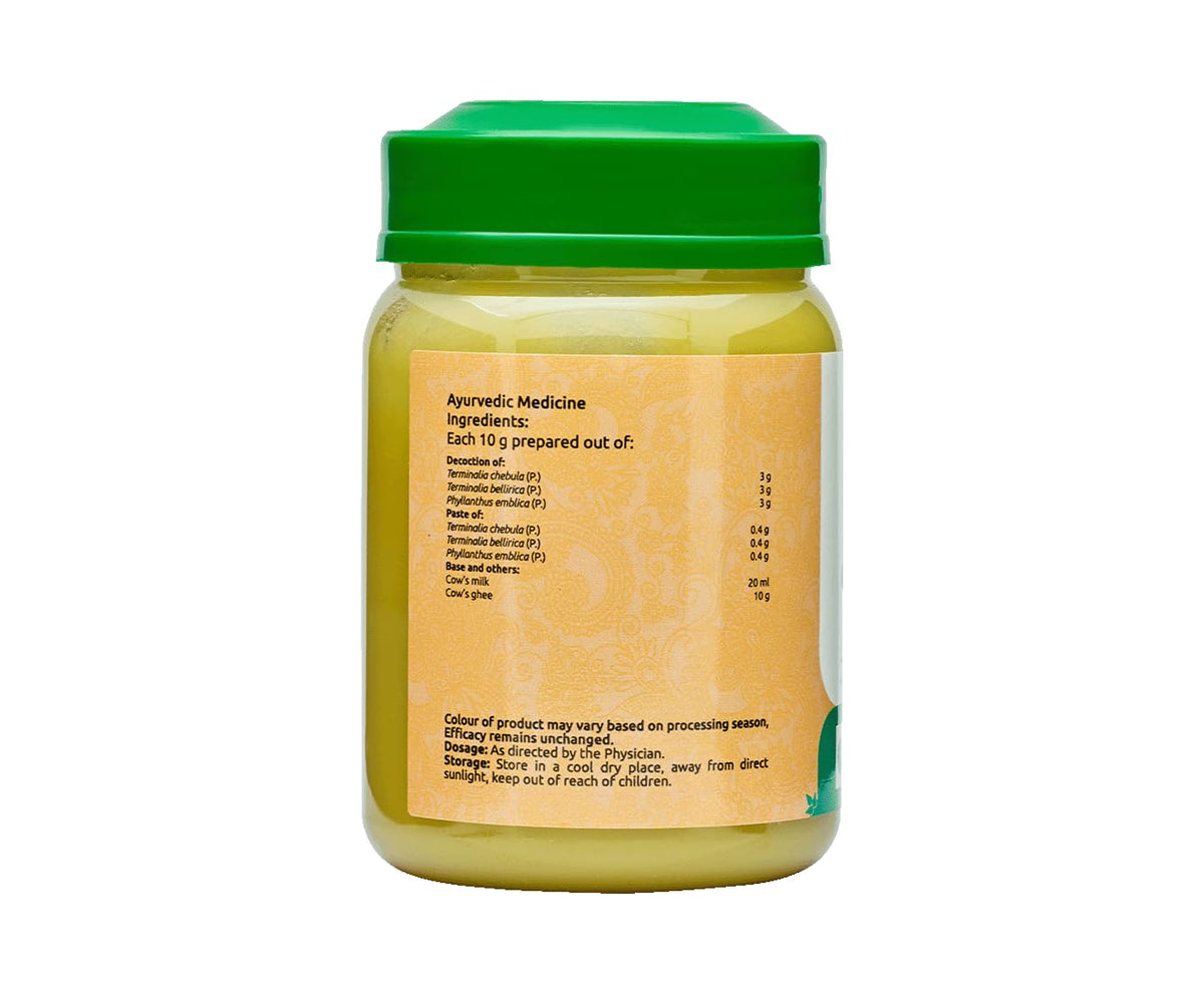 Triphaladi Grutham (Traiphala Ghrutham) | Herbal Ghee for Eye Wellness, Antioxidant Support & Body Rejuvenation | Natural Ayurvedic Formula | Vaidyaratnam