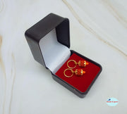 SHINDE EXPORTS rudraksha earrings bali for men and women