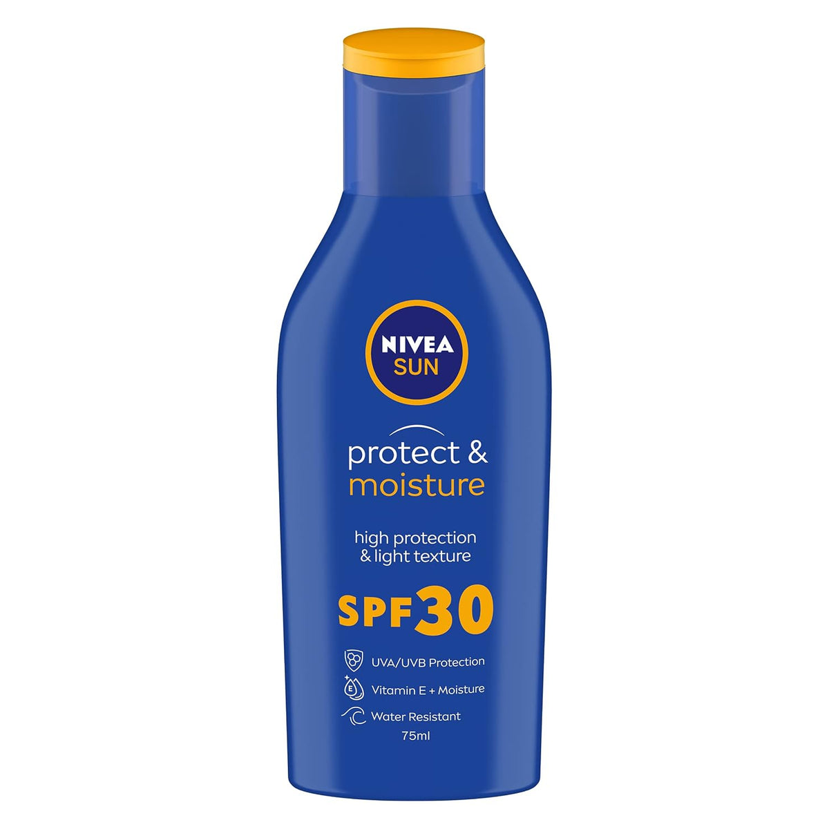 Nivea Sun Lotion, Spf 30, Water Resistant Sunscreen, All Skin Type For Men & Women, 75Ml & Soft Light Moisturizer For Face, Hand & Body, Non-Greasy Cream With Vitamin E & Jojoba Oil, 200 Ml