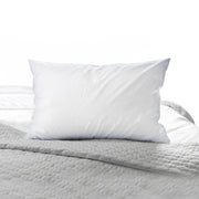 OYO BABY Ultra Soft Terry Waterproof Pillow Protector Cover with Zipper | Dust Mite & Bed Bug Proof | Oil & Spill Protection | Breathable & Durable | Standard Size 18 x 28 Inch | White | Pack of 1