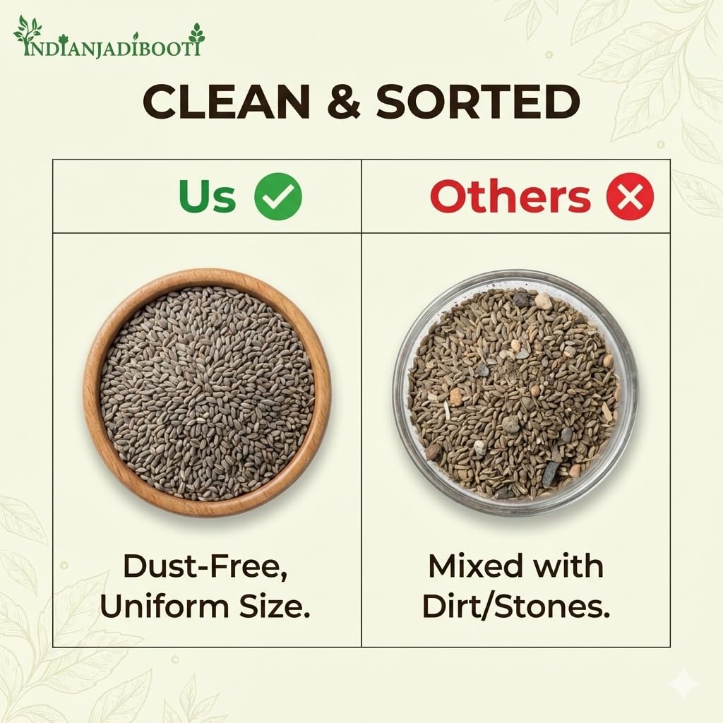 IndianJadiBooti Bhanjeera Beej (Perilla Seeds) - 50g | Himalayan Superfood Rich in Omega-3 | Authentic Pahadi Bhangjeera for Chutney & Roasted Snacks