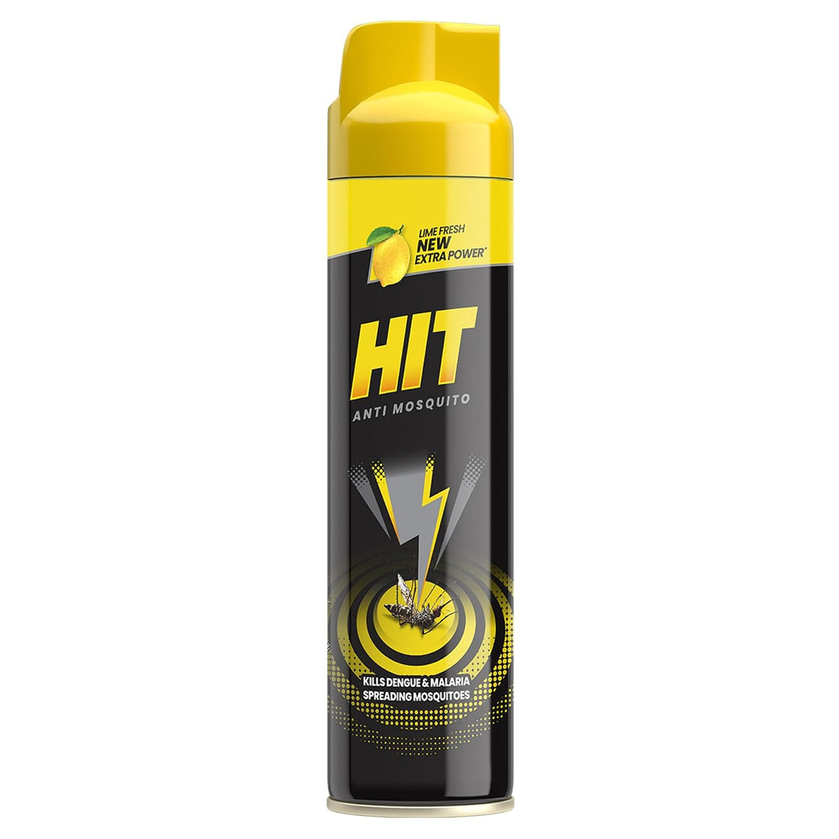 HIT Flying Insect Killer - Mosquito & Fly Killer Spray (700ml) | Lime Fragrance | Instant Kill | Protection from Dengue & Malaria, pack of 1