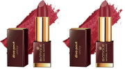 Biotique Natural Makeup Matte Diva Pout Lipstick - Flaming Desire, 4g (Pack of 2)