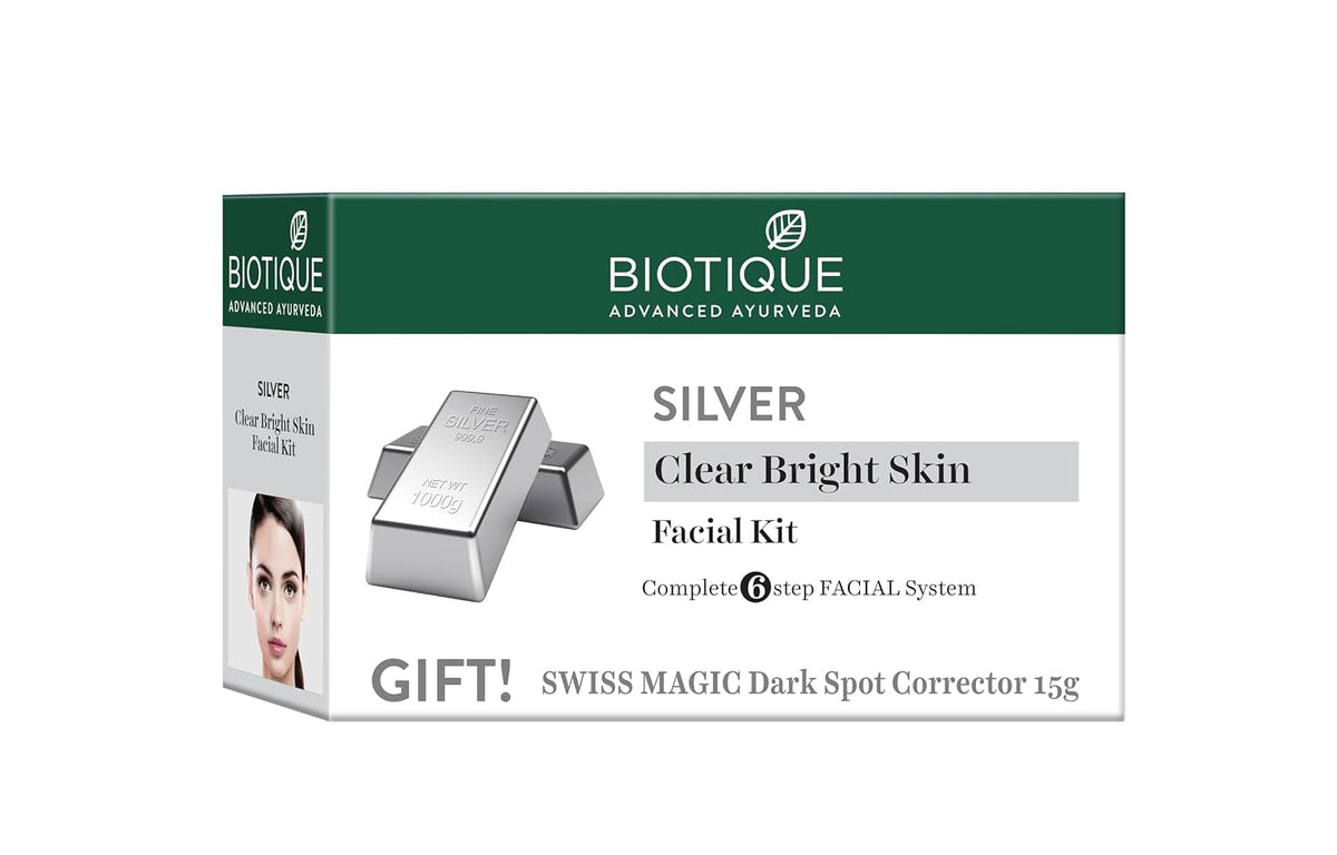 Biotique Bio Silver Facial Kit, 65g