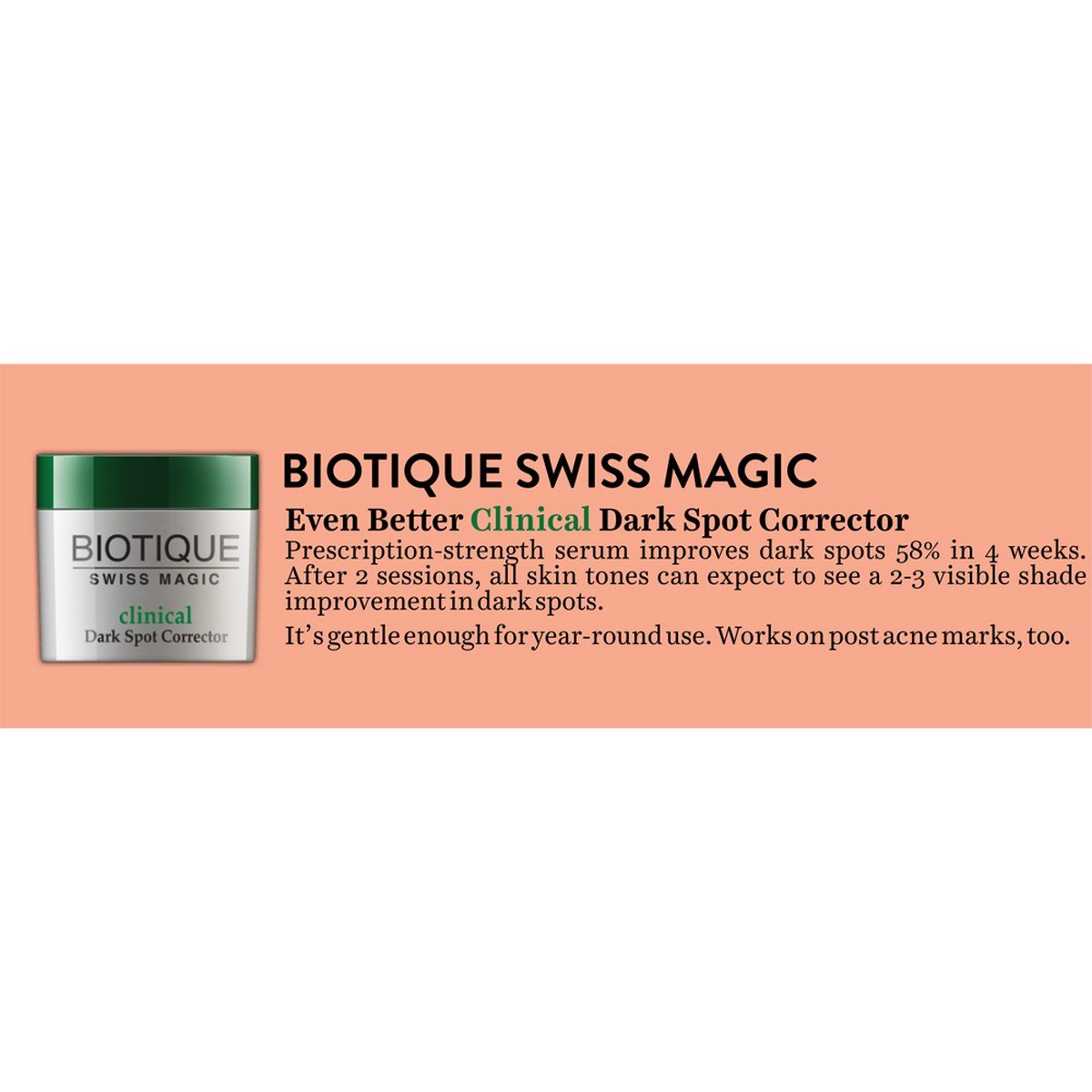 Biotique Party Glow Facial Kit for Instant Glow With Swiss Magic Dark Spot Corrector