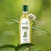 Biotique Bio Bhringraj Therapeutic Hair Oil for Falling Hair | Intensive Hair Regrowth Treatment | Nourishing Hair Follicles| Strong and Shiny Hair| For All Skin Types| 200m