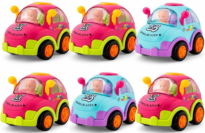 Toy Imagine Kids Friction Car Set Pack of 6