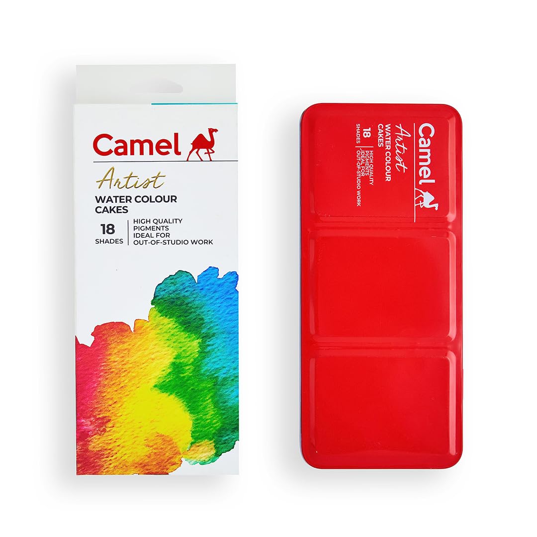 Camel Camlin Kokuyo Water Colour Cakes.