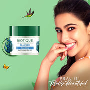 Biotique Bio Seaweed Revitalizing Anti Fatigue Eye Gel | Contains Wild Seaweed, Nutmeg, & Honey | Reduces Dark Circle and Puffiness | Suitable for All Skin Types | 15g