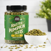 Urban Platter Roasted Pumpkin Seeds, 500g x 2 (Pepitas, Naturally Rich in Protein & Healthy Fats, Snack, Sprinkle & Bake)