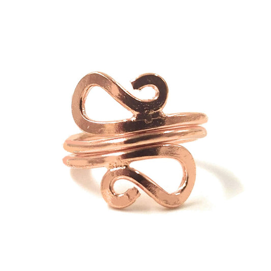SHINDE EXPORTS Copper Toe rings for women pure