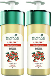 Biotique Berberry Hydrating Cleanser | Gentle & Deep Cleansing Face Wash | Helps Remove Dirt, Oil & Impurities | Hydrates, Refreshes & Soothes Skin | 800ml (Pack of 2)