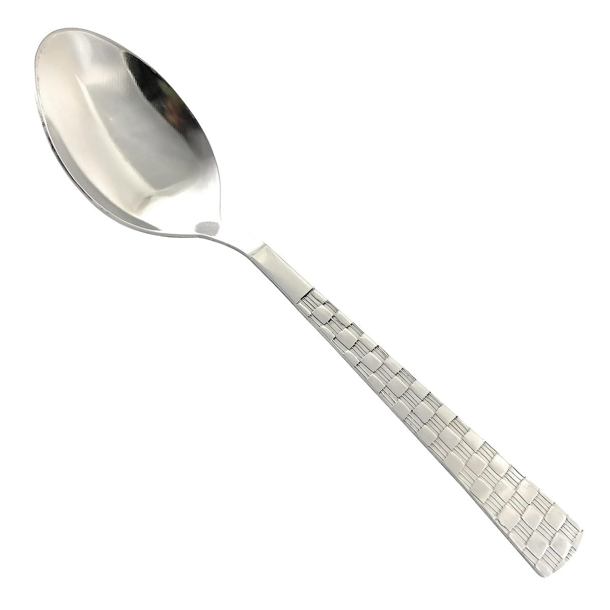 Parage 12 Pieces Stainless Steel Spoon Set for Home & Kitchen,15.5 cm Long, Tea, Coffee, Sugar & Spices, Small Spoons, Dining Tableware, Silver (Dilare)