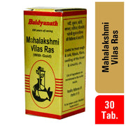 Baidyanath Asli Ayurved Mahalaxmivilas Ras With Gold - 30 Tablets