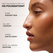 INSIGHT Professional HD Foundation - LN13 | Sheer to Medium Coverage | Long Lasting Upto 20 Hours | Lightweight, Blendable Formula | Enriched with Vitamin E, Squalene & Vitamin B5-30 ml