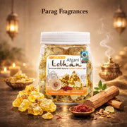 Parag Fragrances loban with Saffron-Sandal Oil 250gm Natural Loban for Dhoop and Hawan/Natural Loban
