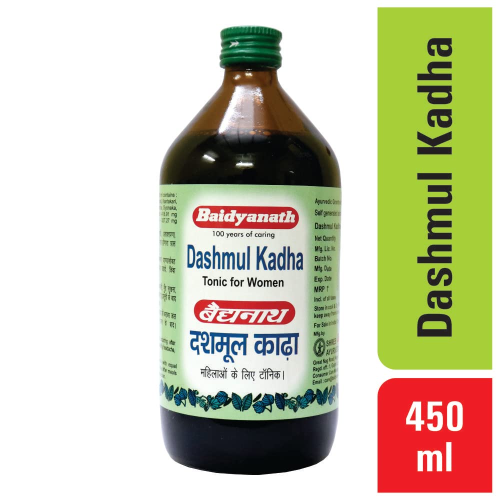 Baidyanath Asli Ayurved Dashmul Kada - 450 ml | Post Delivery Ayurvedic Tonic for Women
