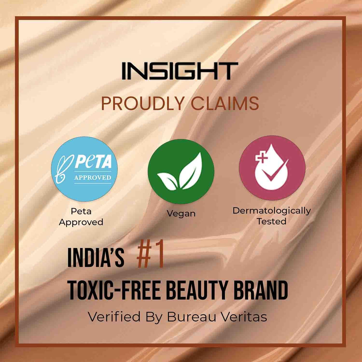 INSIGHT Pro Concealer Palette – Shade Concealer | Makeup Wheel for Face | Satin–Matte Finish | 3-in-1 Conceal, Contour & Correct | Waterproof | Full Coverage | 15gm