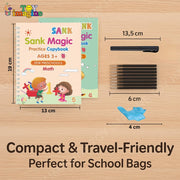 Toy Imagine Sank Magic Practice Copy Book Set for Kids, 4 Pack