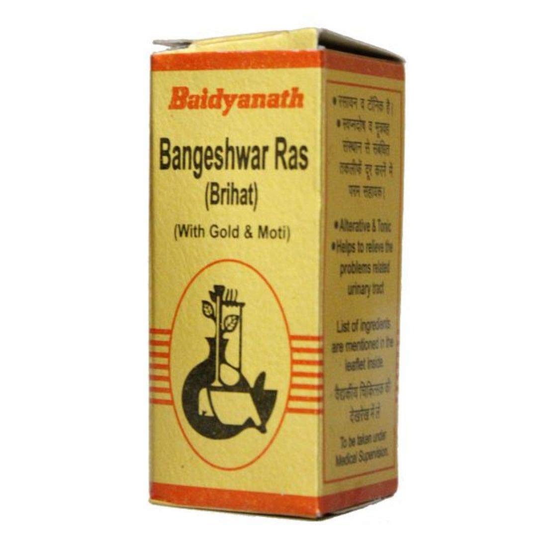Baidyanath Asli Ayurved Bangeshwar Ras Brihat With Gold And Pearl 120 G Pack Of 1-25 Tab