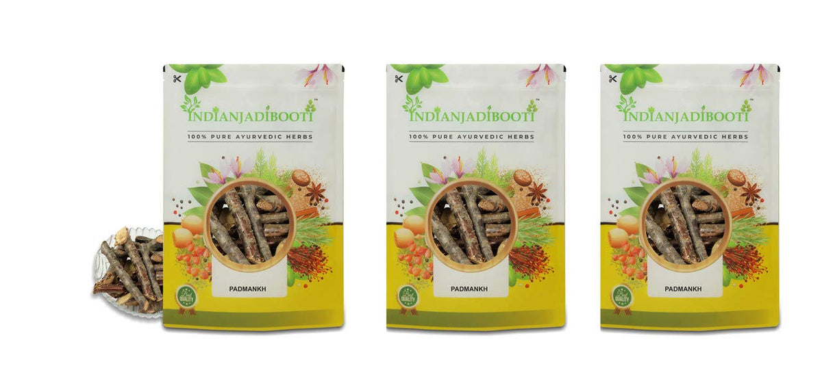 IndianJadiBooti Padmankh Prunus Cerasoides, 3 Packs of 900 Grams