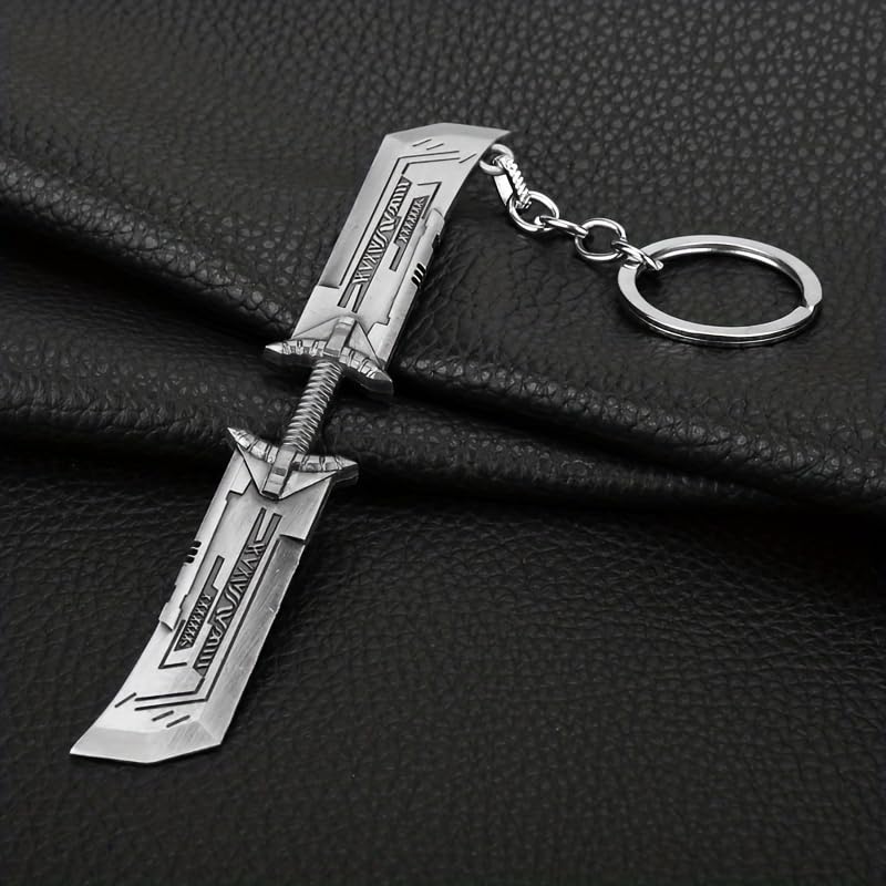 YaaNatural Yaa Catchy Avengers Thanos hand with all Infinity Stone Gauntlet and Double-Bladed Sword KeyChain Key ring best Gift for (Thanos Lovers) Keychains