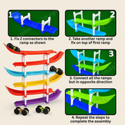 Toy Imagine 6-Level Racer Ramp Track Toy for Kids