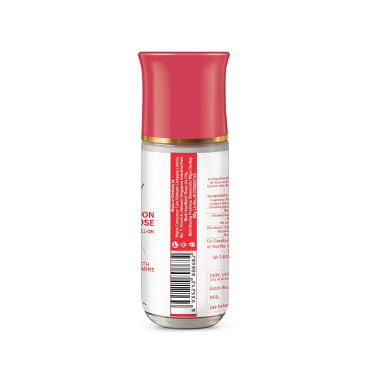 Yardley London London Rose Roll On Deodorant for Women 65ml
