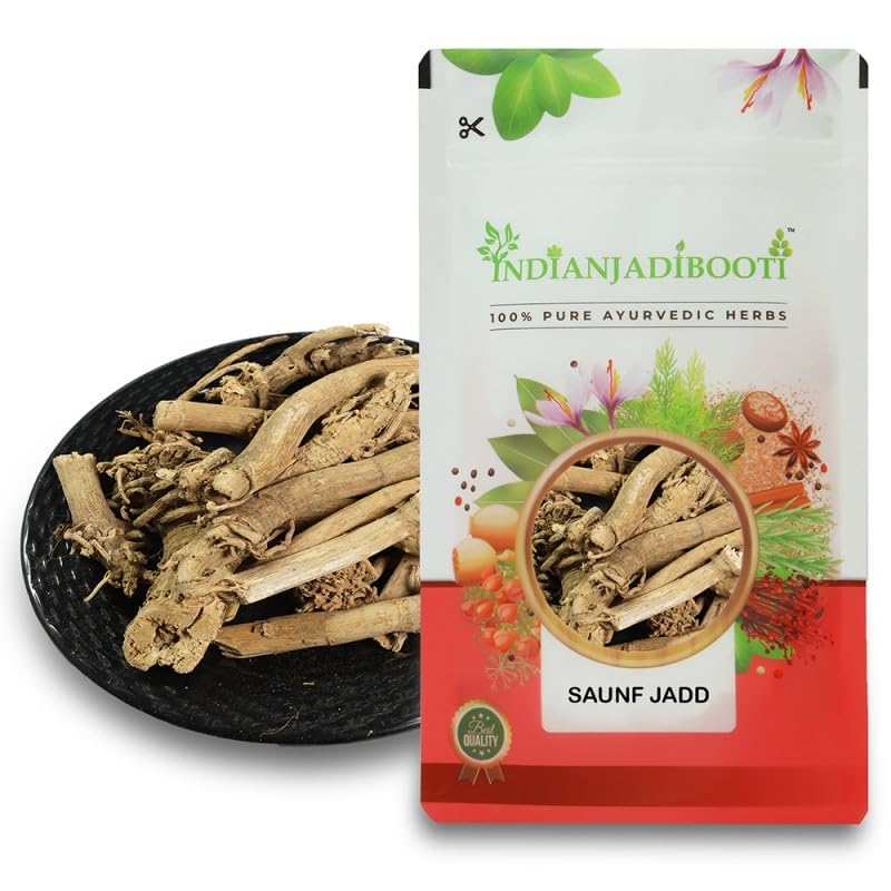 IndianJadiBooti Saunf Jadd - Fennel Root, 100 Grams | Pack Of 2