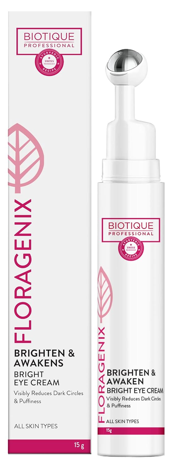 Biotique Professional Floragenix Brighten & Awakens Bright Eye Cream 15g