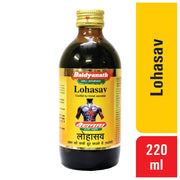 Baidyanath Asli Ayurved Lohasav - 220ml | Ayurvedic Formulation | Helps Manage Anaemia and Loss of Appetite | Supports Spleen, Liver and Digestive Health