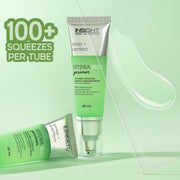 INSIGHT Hydrablur Primer| Lightweight| Silicone-Free| Water-Based| Hydrating & Smoothing| Enriched with Niacinamide| Hyaluronic Acid| Acne-Prone| Non-Greasy| Fast-Absorbing Primer| All Skin Types - 45gm